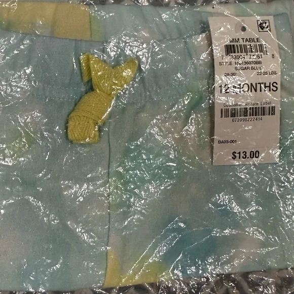 New Baby Tie-dye Sweatpants 12M - Picture 4 of 5